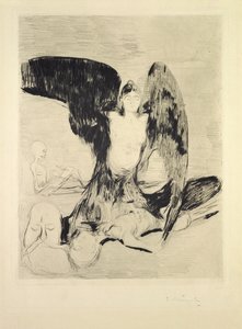 Vampire, 1894 - Edvard Munch